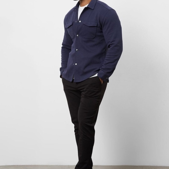 TAILORED ATHLETE JERSEY OVER SHIRT M - Picture 1 of 4